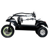 Honey Whale ST03 E-Scooter - 350W Motor Disc Brakes LED Lighting 54.6V13AH Battery - Black